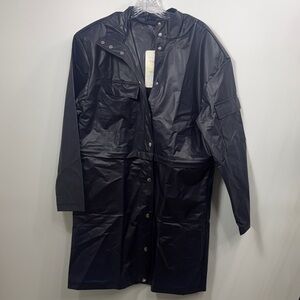 Fabletics Women’s Kenna convertible jacket deep navy size medium. NWT.